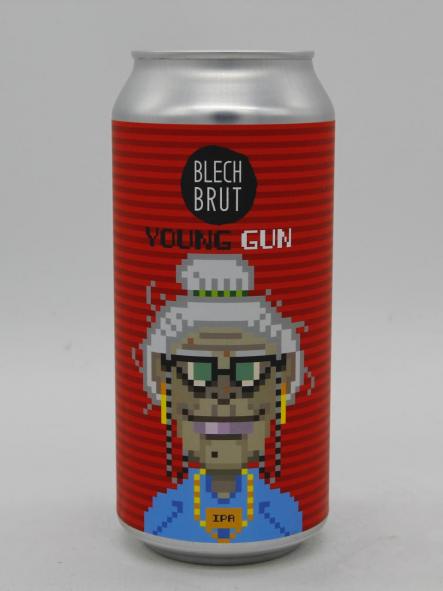 BLECH BRUT - YOUNG GUN - La Black Flag